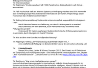 Chat-Beiträge und Links