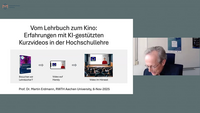 Vom Lehrbuch zum Kino: Erfahrungen mit KI-gestützten Kurzvideos in der Hochschullehre