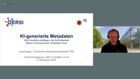 KI-generierte Metadaten